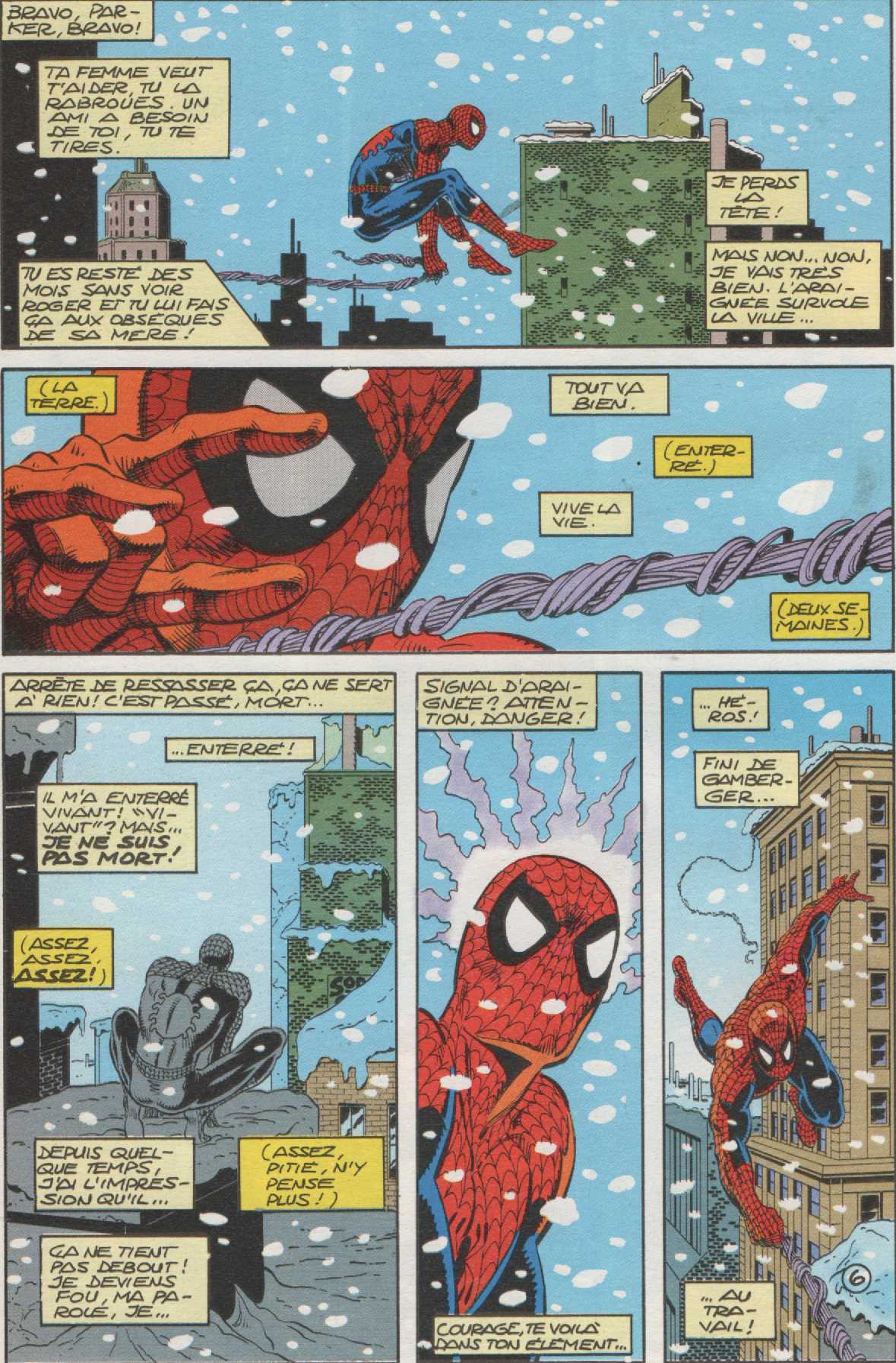 Scan de l'épisode Spider Man
